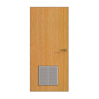 Door with Kilargo grille